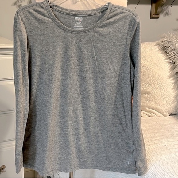 Solid Gray Performance Long Sleeve Gray Dri More Womens Medium - Picture 2 of 5
